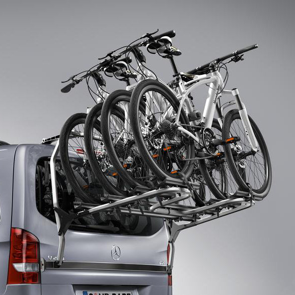 Rear bicycle carrier on tailgate V Class EQV