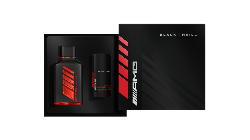 Coffret cadeau AMG Black Thrill, EdP