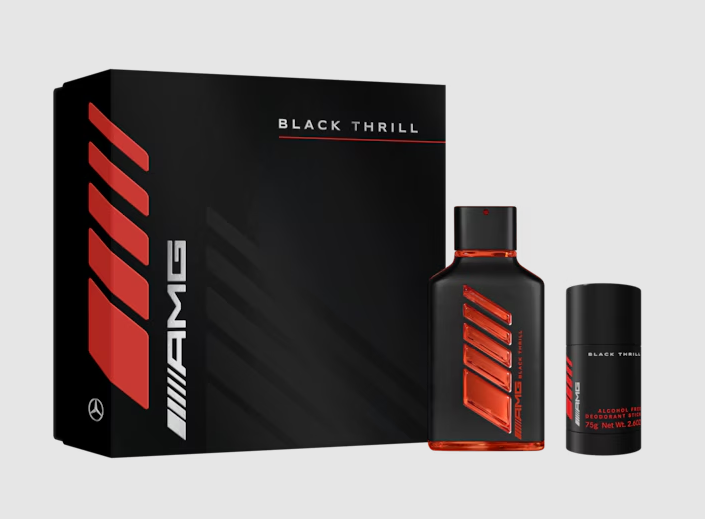 Coffret cadeau AMG Black Thrill, EdP