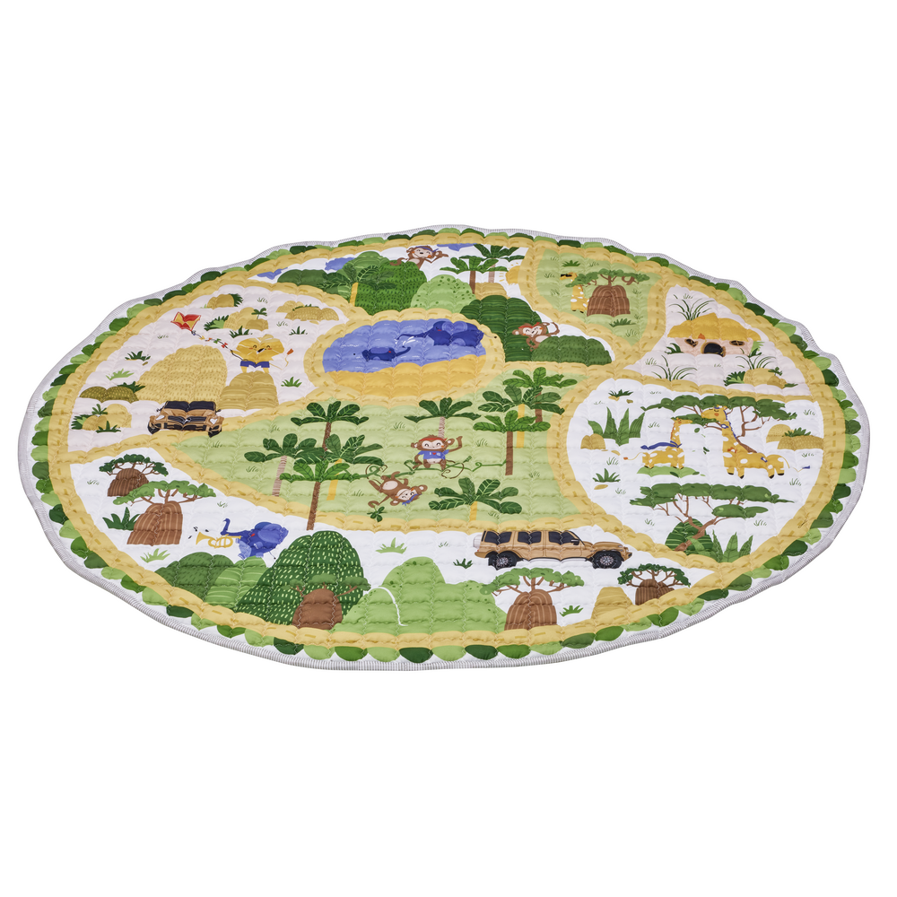 Tapis de jeu 2en1, Safari