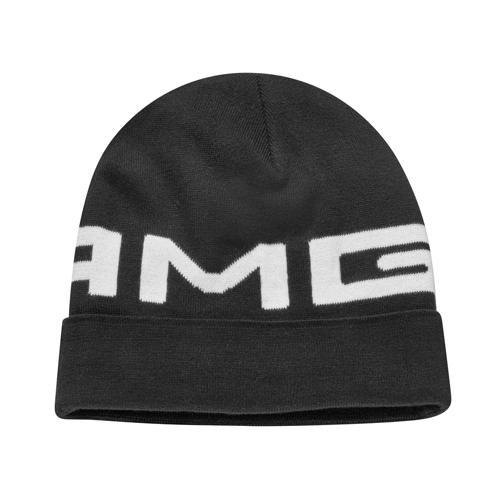 AMG bonnet tricoté, noir