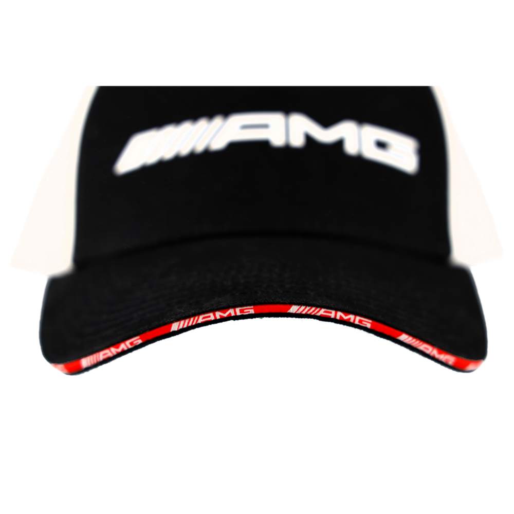 Cappello AMG, nero / bianco