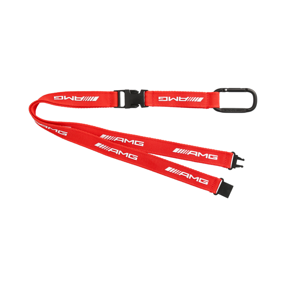 AMG lanyard, red