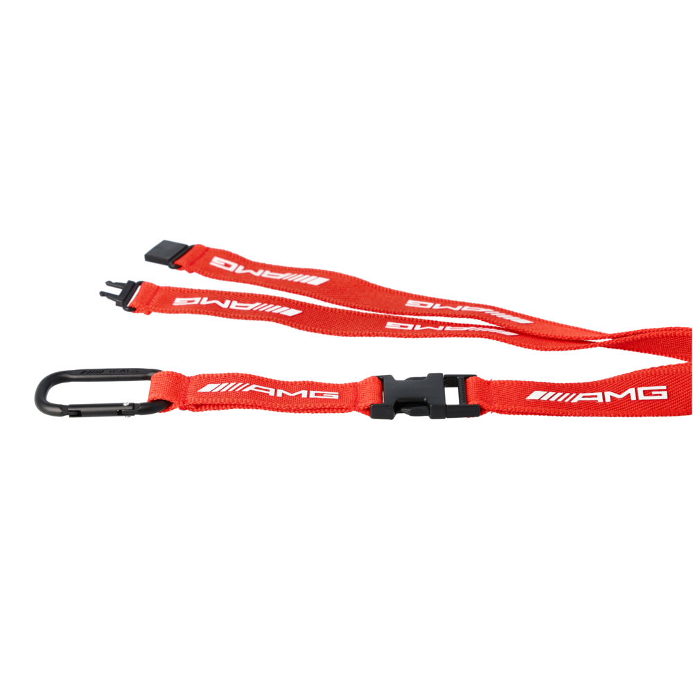 AMG lanyard, red