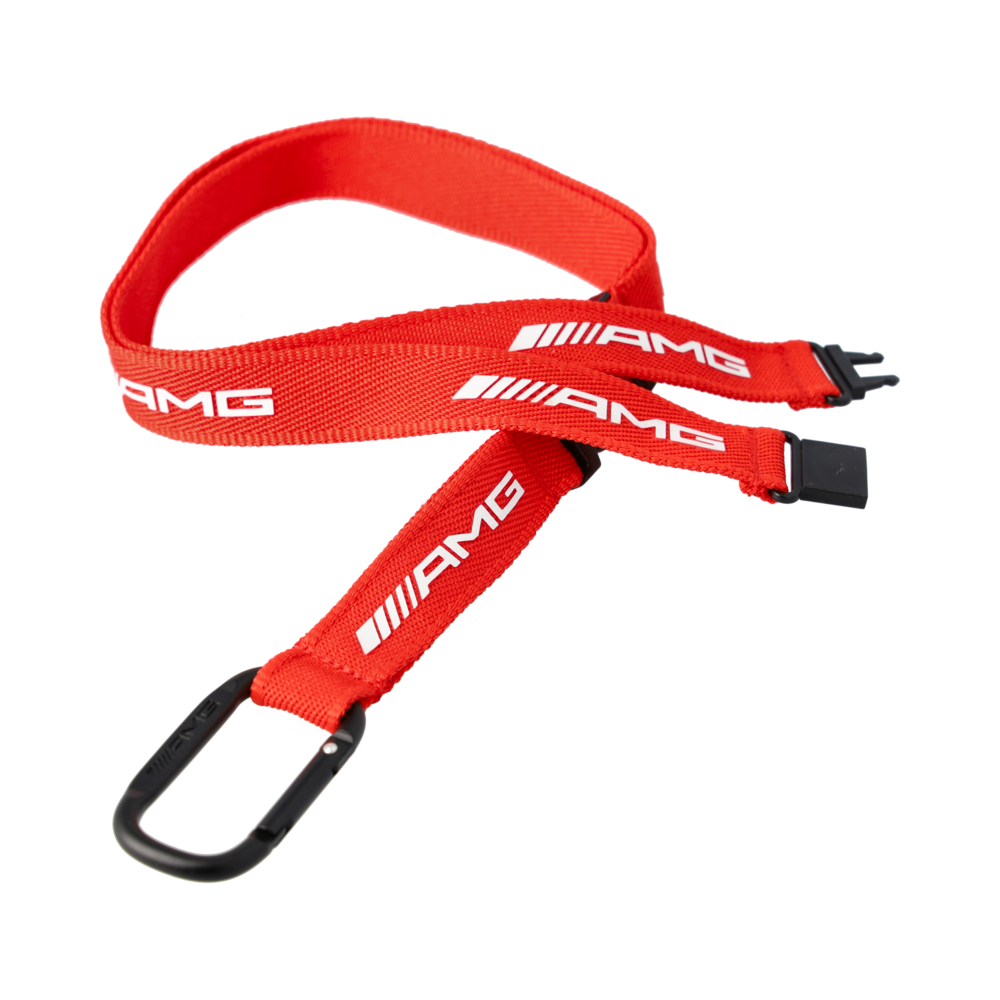 AMG lanyard, red