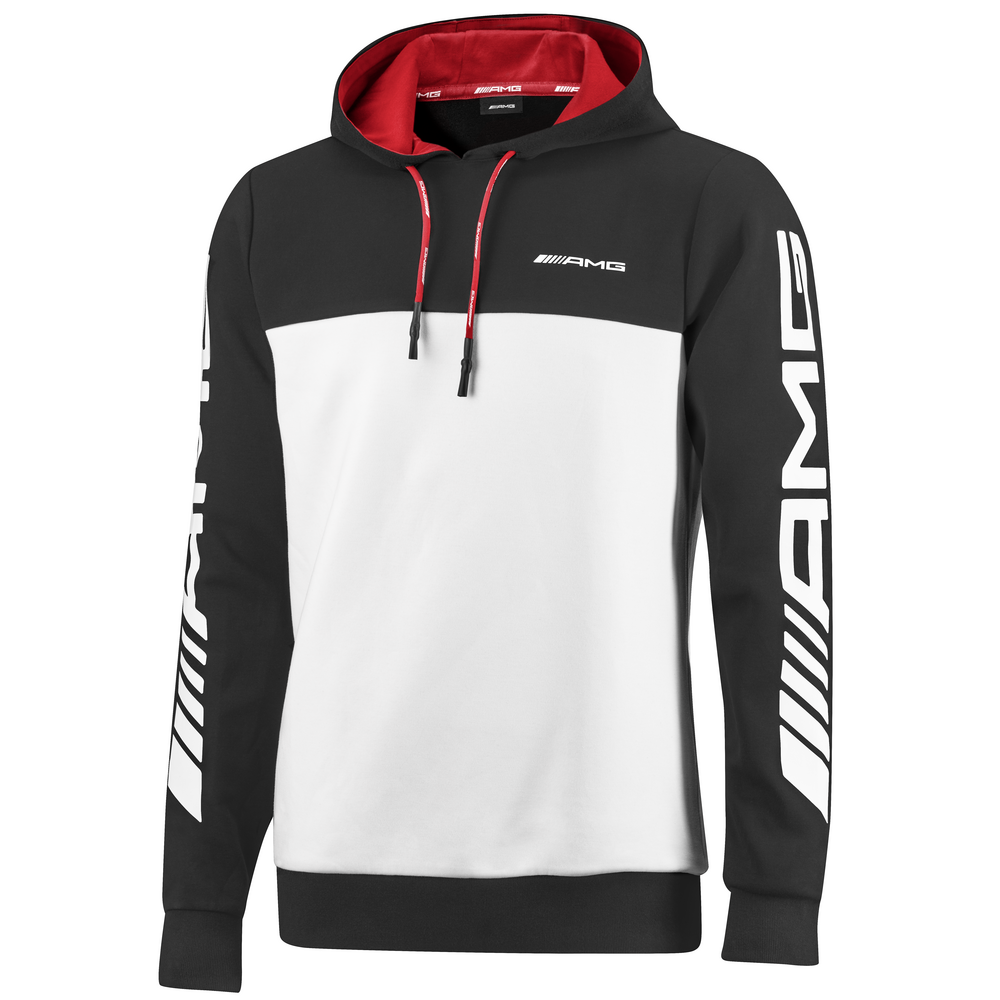 Sweat-shodie AMG, noir / blanc