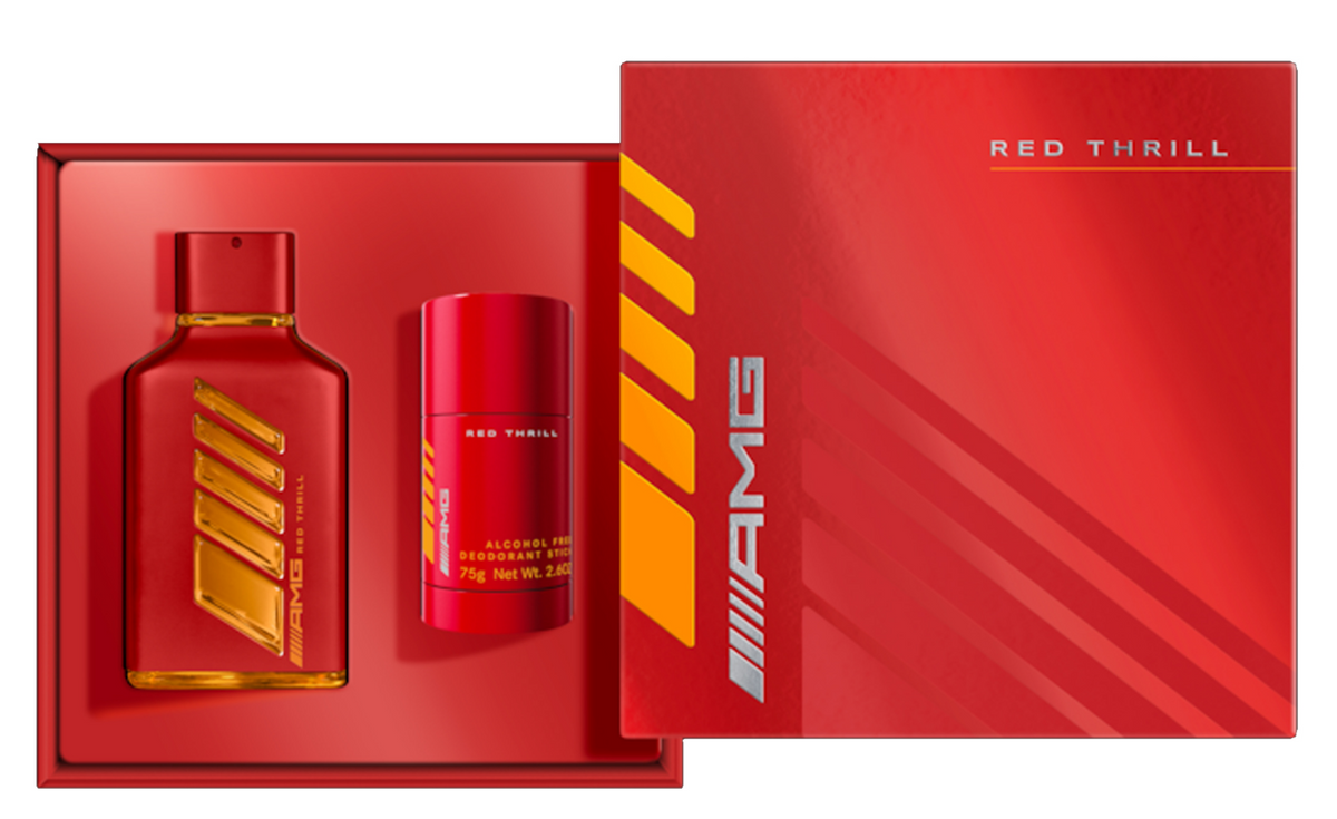 Coffret cadeau AMG RED Thrill, EdP