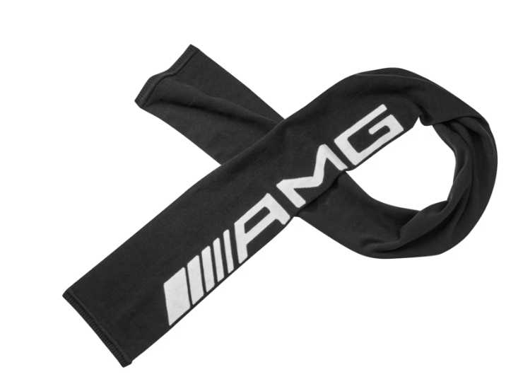 AMG knitted scarf