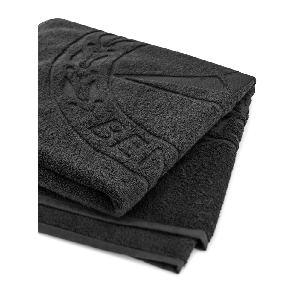 Beach towel, black