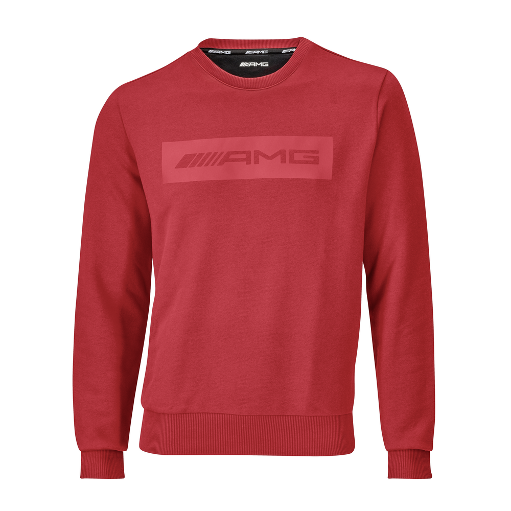 Felpa AMG, unisex, rosso