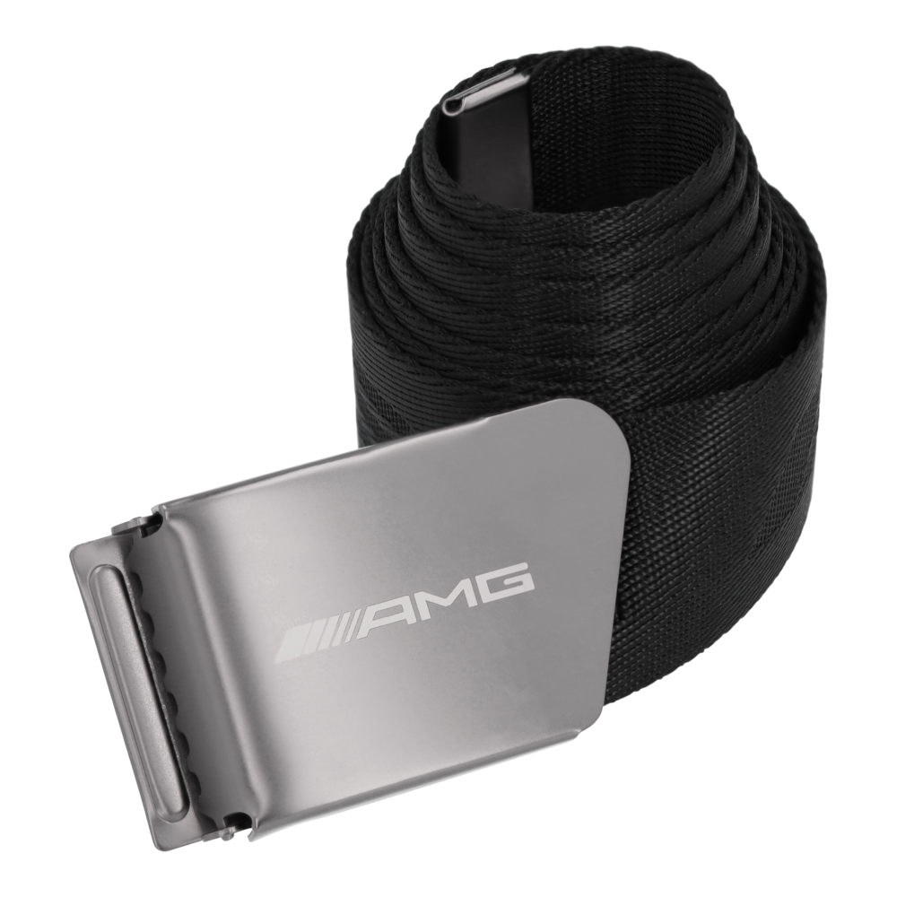 Ceinture AMG, noir/gun metal