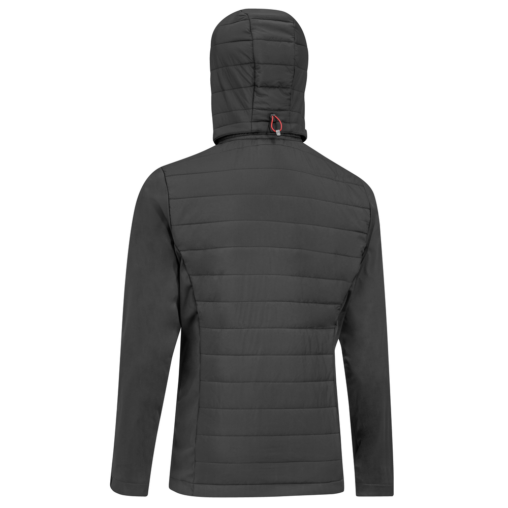 AMG Hybridjacke Herren, schwarz/rot