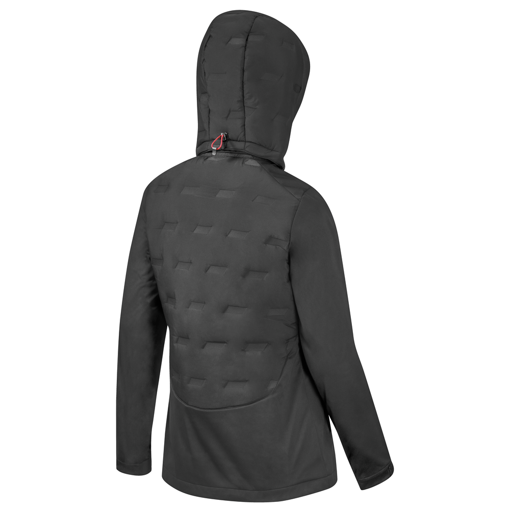 AMG hybrid jacket ladies, black/red