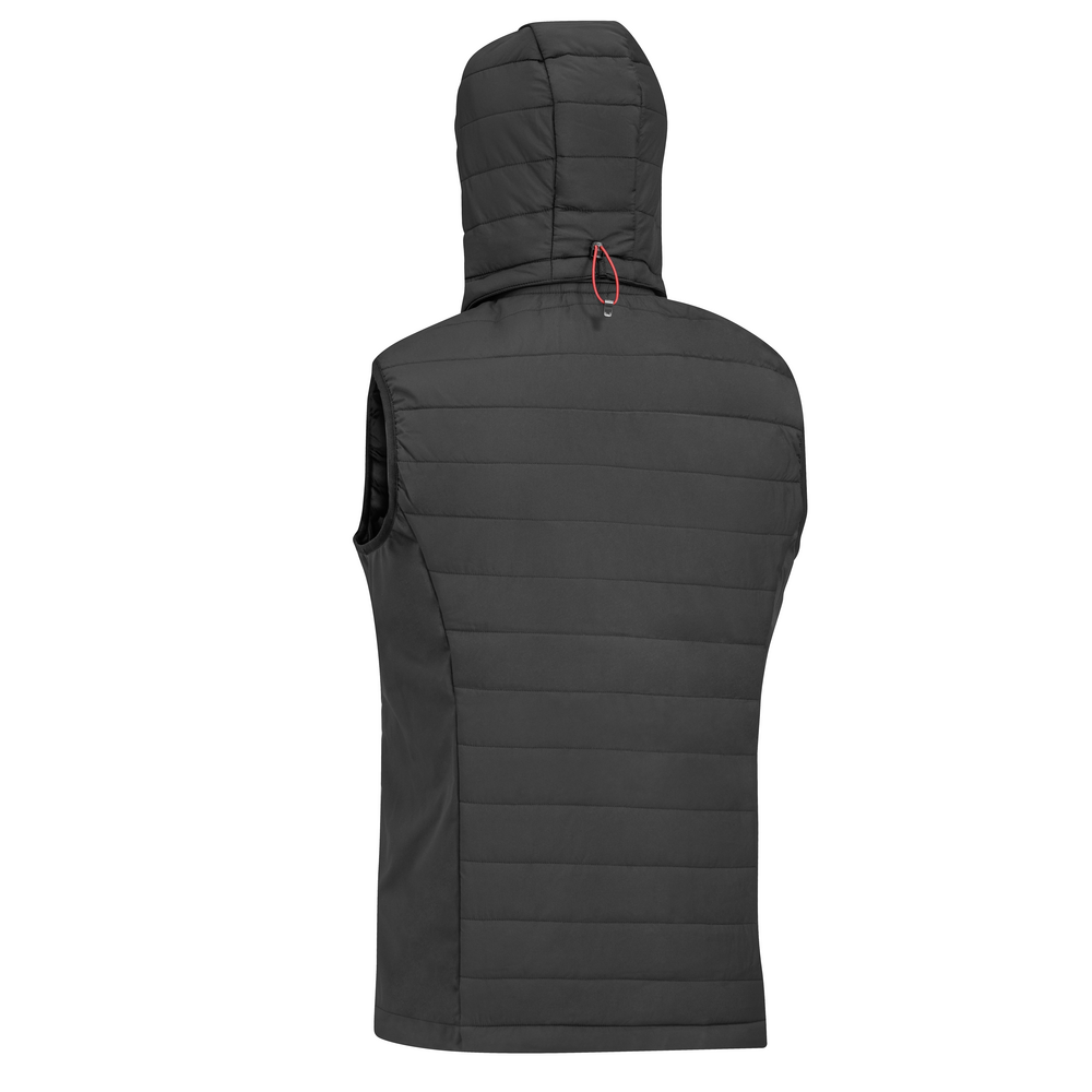 Gilet ibrido AMG da uomo, nero