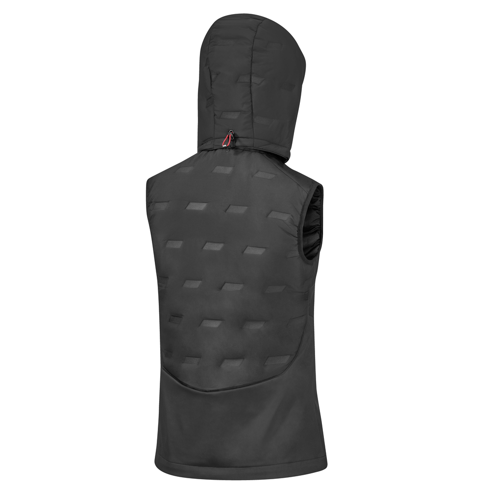 Gilet hybride AMG femme, noir/rouge