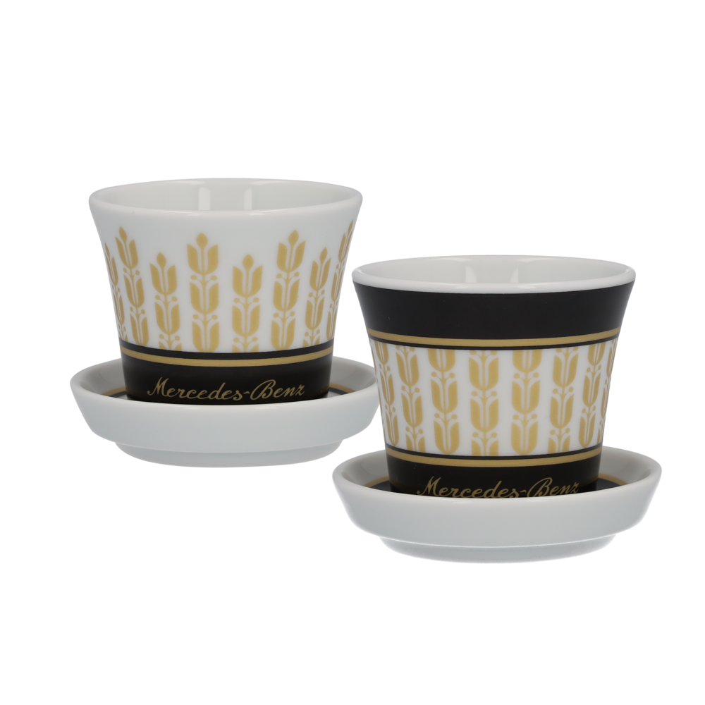 Espresso cups, set, 4-piece