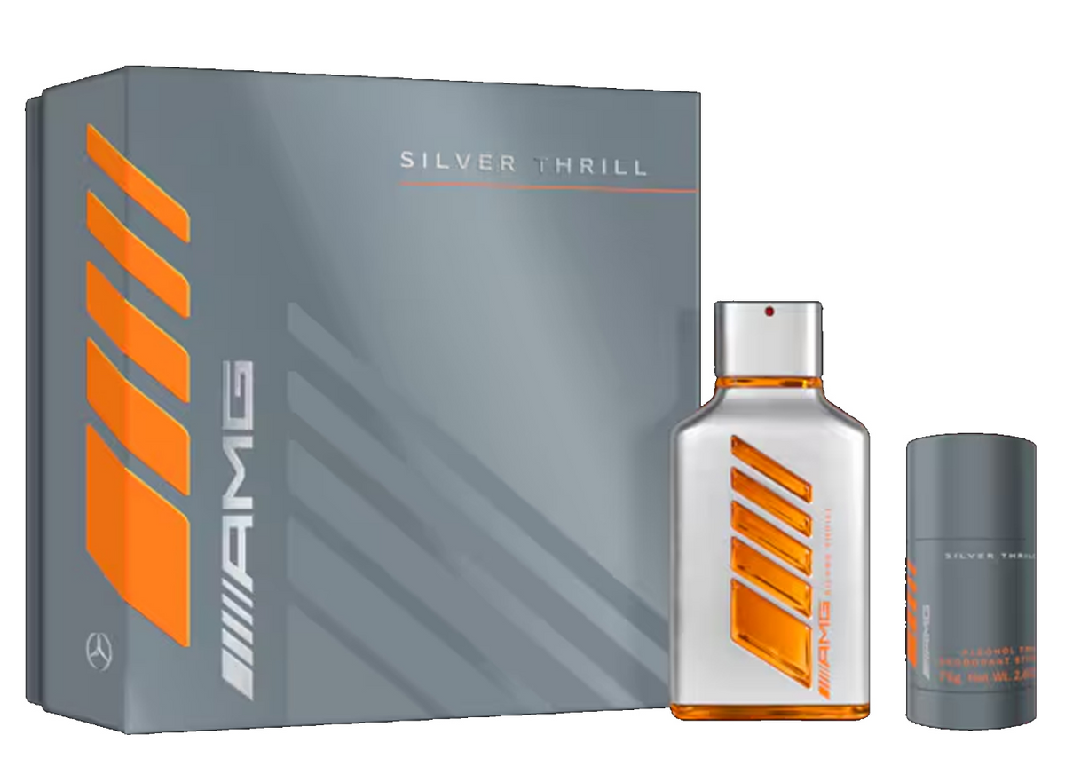 Coffret cadeau AMG SILVER Thrill, EdP