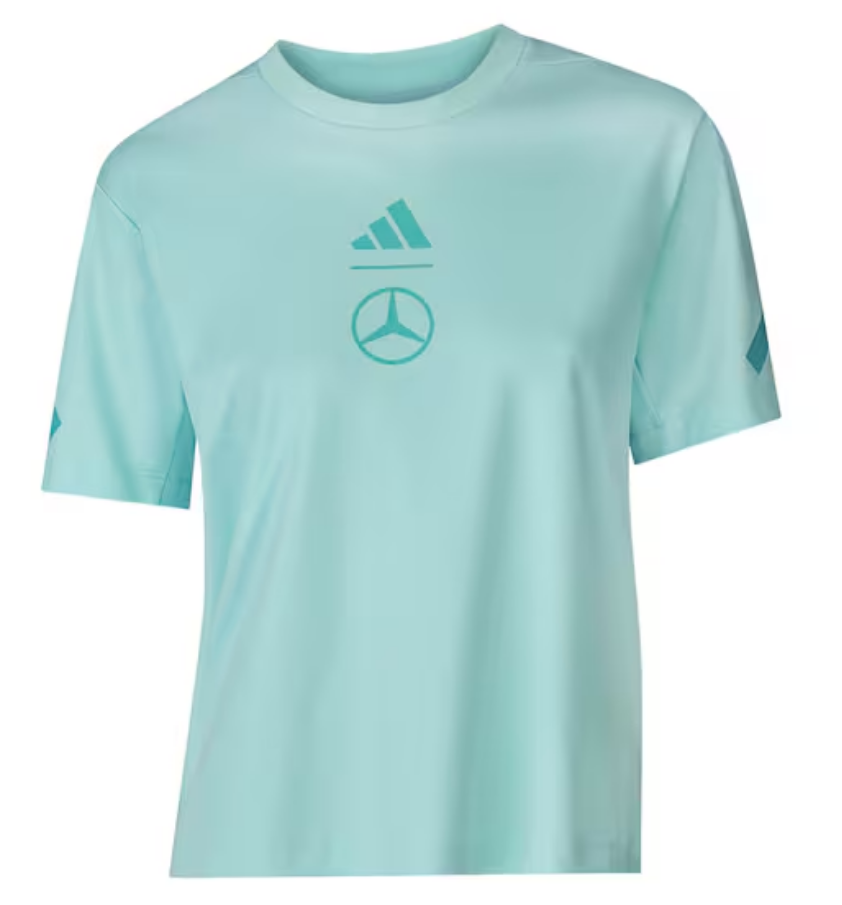 T-Shirt Damen aqua