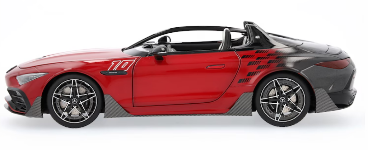 Modellauto Mercedes-AMG PureSpeed, R232 Le Mans rot, 1:18