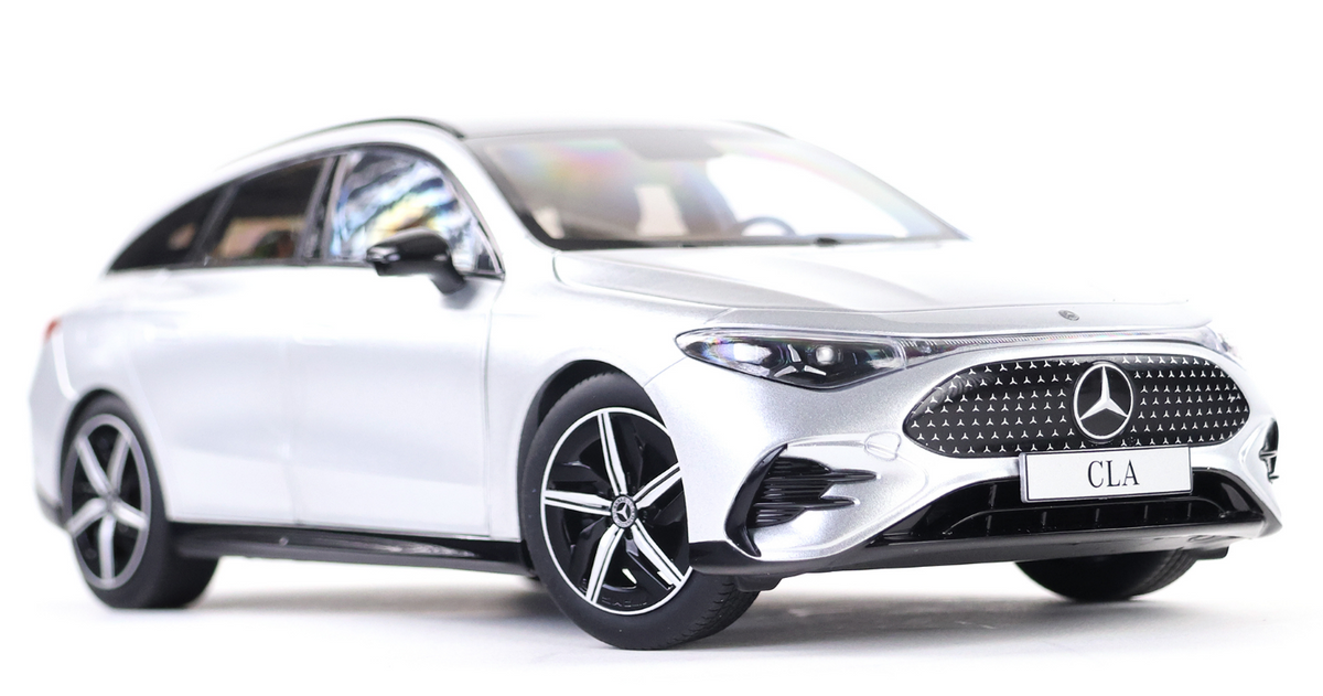 CLA, Shooting Brake, X174 MANUFAKTUR, Hightechsilber, NZG, 1:18