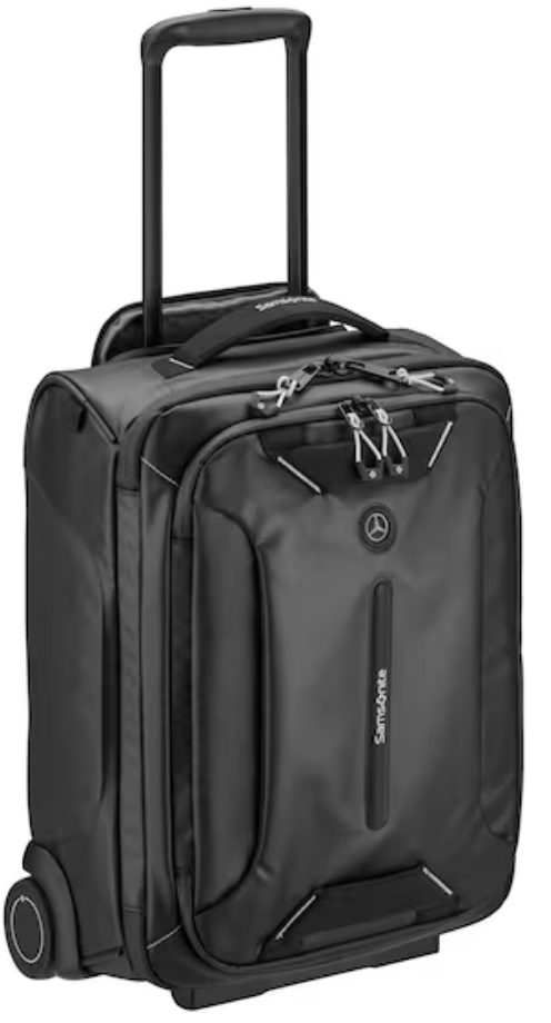Trolleytasche schwarz, Polyamid (recycelt) / Polyester, Samsonite
