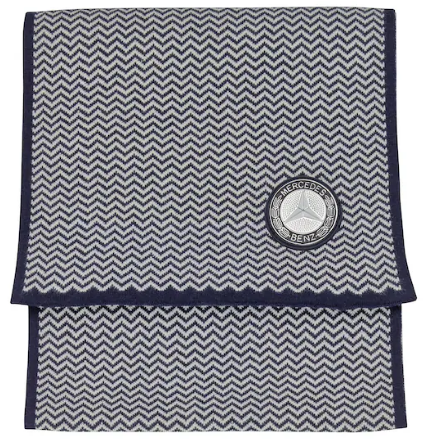 Strickschal navy