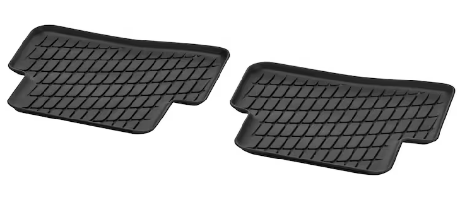 Tappetini per tutte le stagioni Dynamic Squares, posteriori, 2 pezzi, CLE (BR 236)