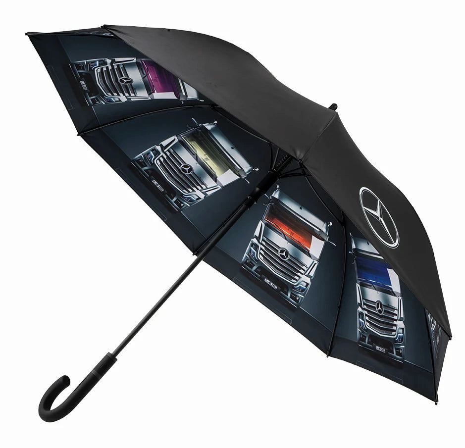 Ombrello a bastone, camion nero