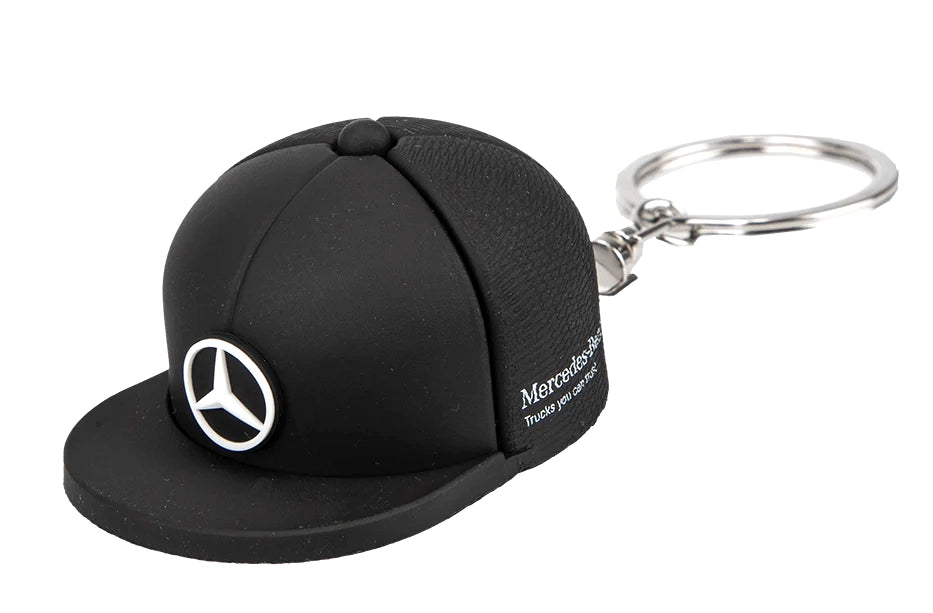 Schlüsselanhänger, Mercedes-Benz Trucks Cap mit Flaschenöffner