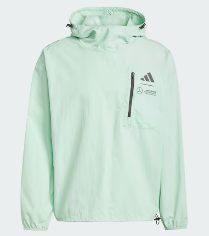Mens windbreaker, Mercedes-AMG F1 green, XS