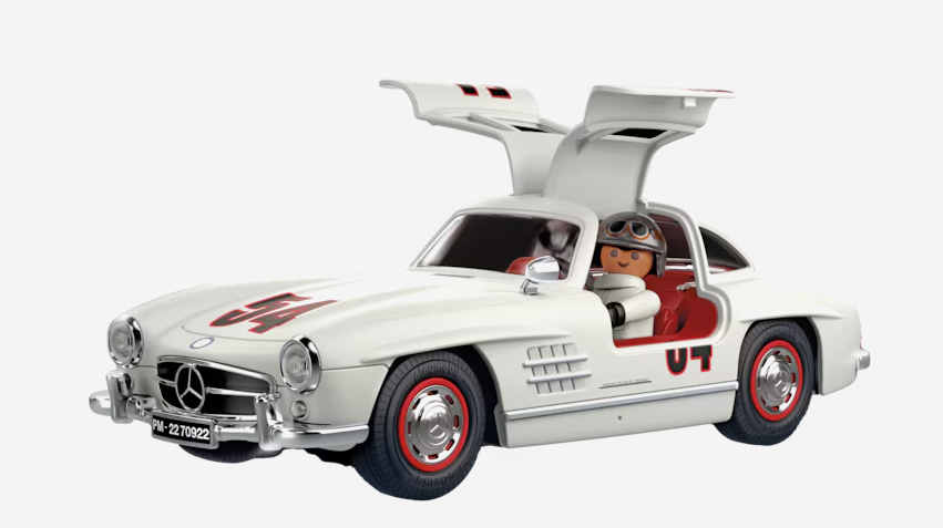 300 SL Coupé (1954-1957) W 198, playmobil-Set weiß, playmobil, 1:18