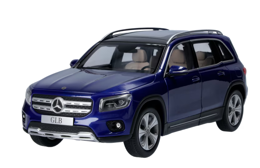 GLB, SUV, Progressive Line, X247 blau, 1:18