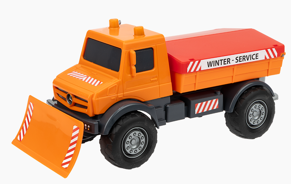 Modellauto Truck Unimog Winterdienst