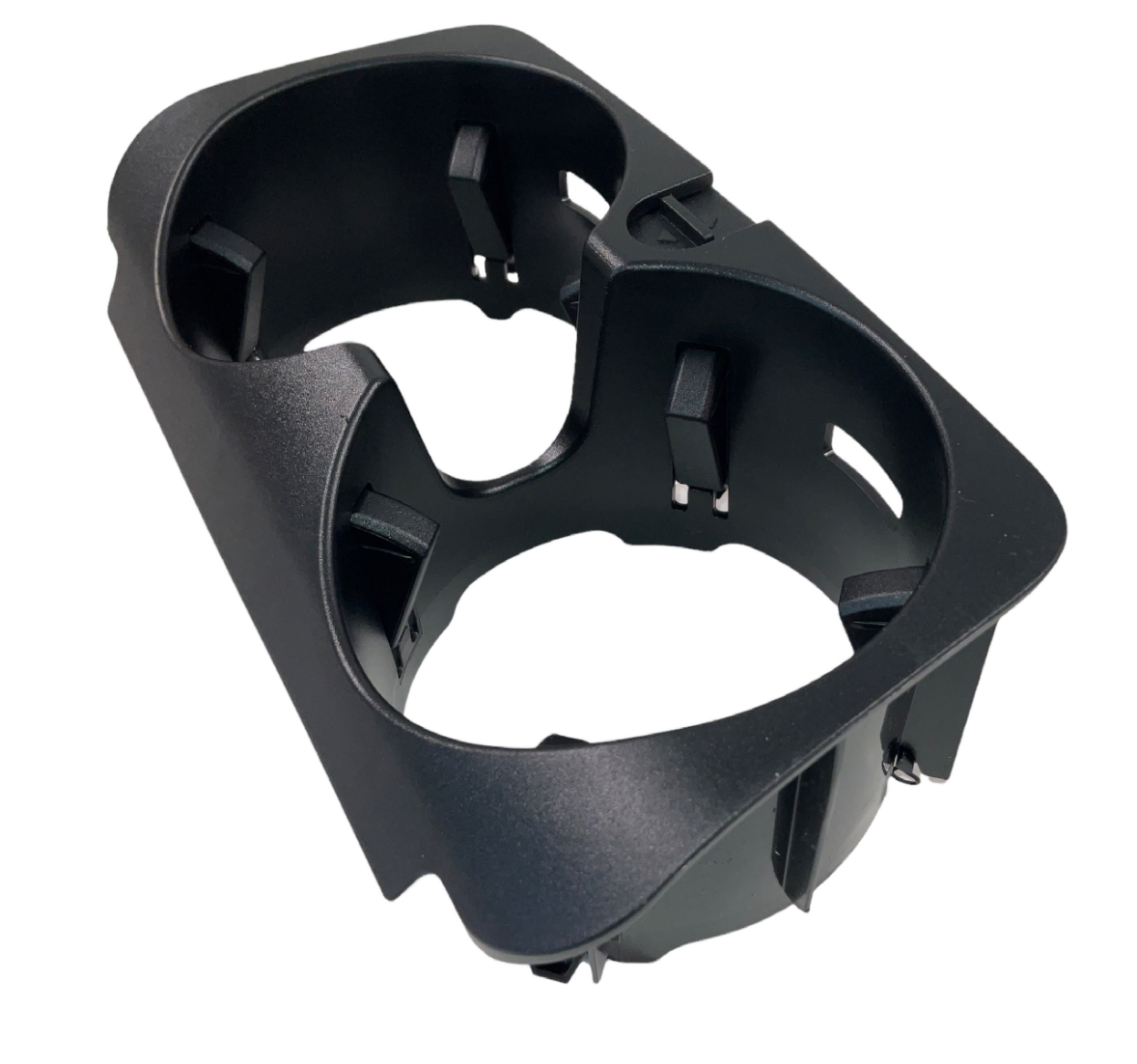 Getränkehalter, Doppelcupholder Mittelkonsole, schwarz