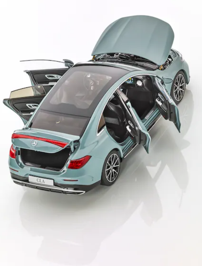 CLA Coupé, C178 aquamint, NZG, 1:18