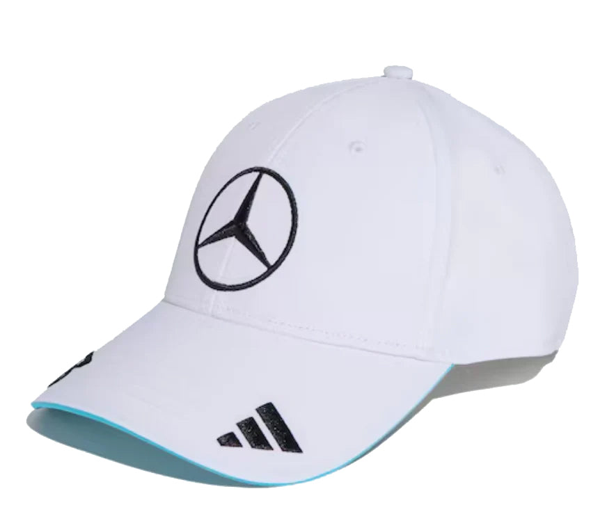 Casquette, George Russell, Mercedes-AMG F1 blanche