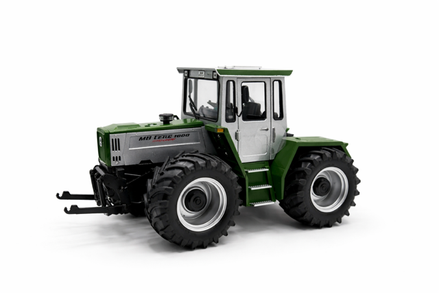 Modèle réduit de voiture MB Trac 1800 Intercooler vert / argent métallisé 1:32