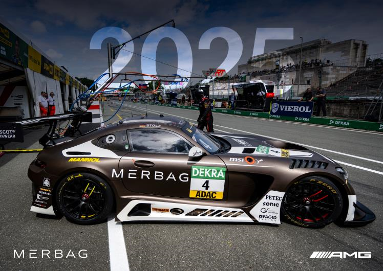 Calendario da parete Merbag &amp; Haupt Racing Team 2025