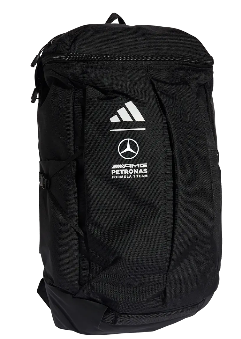 Backpack, Mercedes-AMG F1 black, polyamide (recycled), adidas