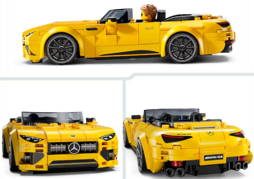 LEGO® Speed Champions G 63 & SL 63 schwarz / gelb, LEGO