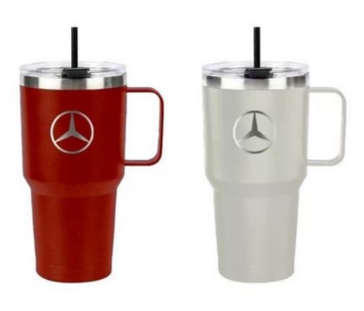 Mercedes-Benz Tumbler, Isolierbecher, 2D in 2 Farben