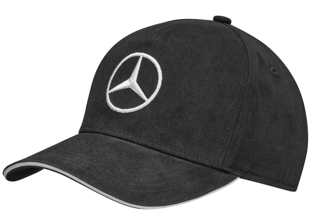 Cap schwarz, Baumwolle