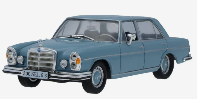 300 SEL 6.3 W 109 (1968-1972) horizontblau, Premium Collectibles, 1:43