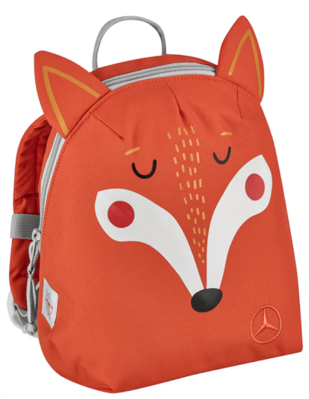 Rucksack Kinder, klein orange, Polyester, Lässig