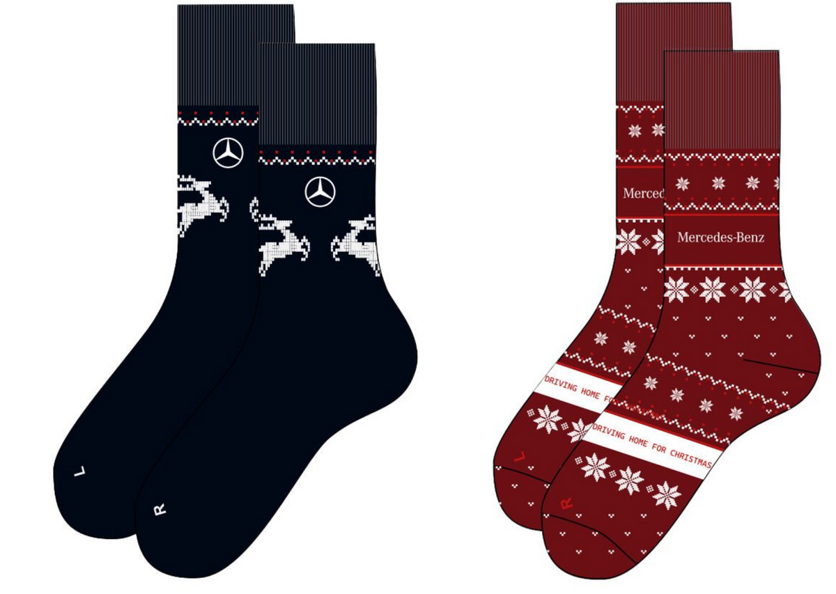 Set di 2 calzini X-Mas