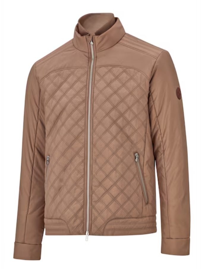 Jacke Herren cognac, Polyester