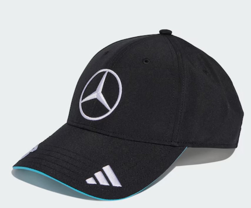 Cap, George Russell, Mercedes-AMG F1 schwarz