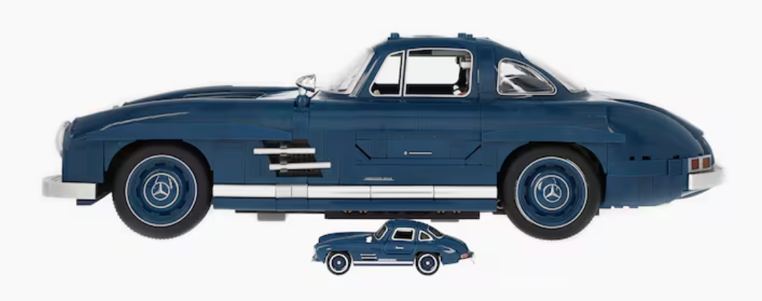 300 SL W 198 (1954-1957), Klemmbaustein Modell