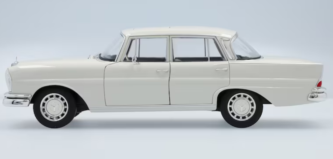 220 S W 111 (1959-1965) blanc-gris, Norev, 1:18