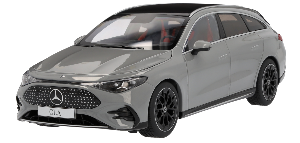 CLA, Shooting Brake, X174 MANUFAKTUR alpingrau uni, NZG, 1:18